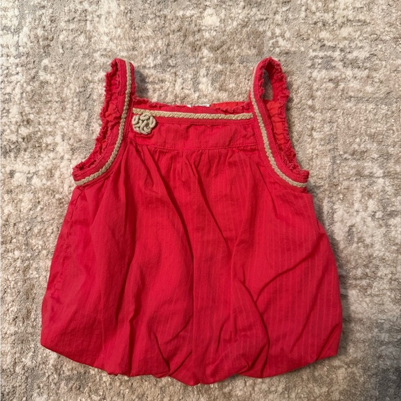Disney Red Kids Bubble Blouse size 4T - Picture 4 of 4